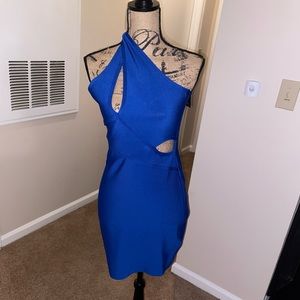 NWT Holla At Me Bandage Dress - Royal